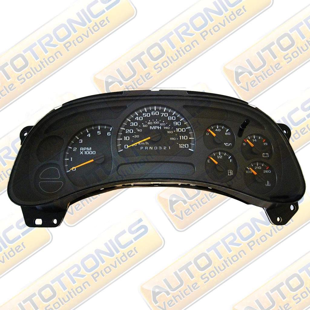 Chevy avalanche instrument cluster problems