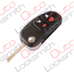 Jaguar XF Type Remote Key Fob (4 botones) Imagen de reparación
