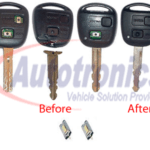 Toyota Celica Remote Key Fob (2 botones) Imagen de reparación