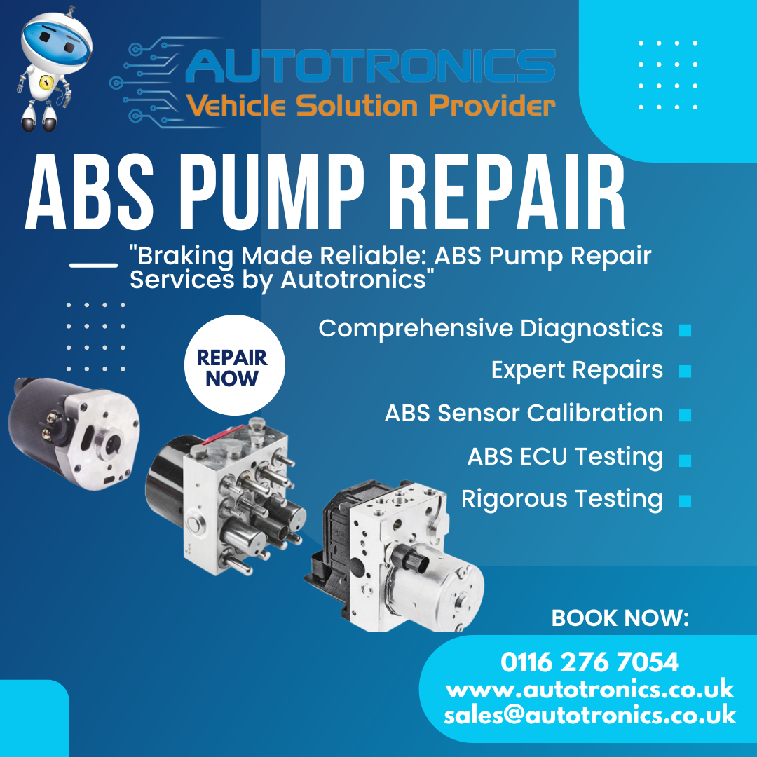 ABS PUMP, MODULE AND HYDRAULIC UNITS COMBINED TEST AND REBUILD.